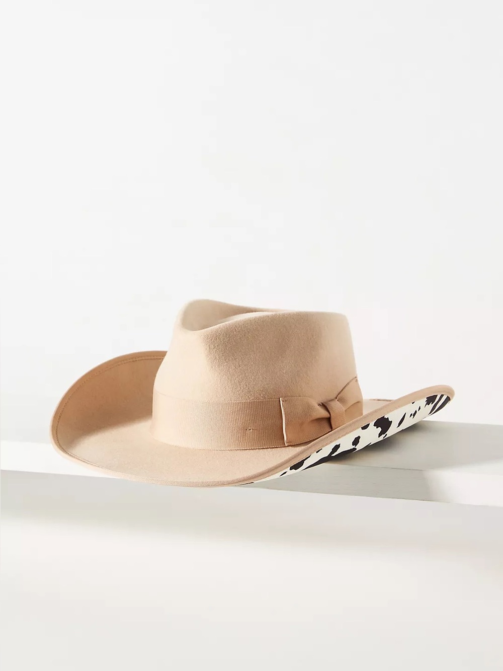 NWT *RARE* Anthropologie Wyeth Cow Print Rancher Hat